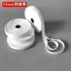 Fita termorretrátil fita de encolhimento cinta de eletricista cinta para motor cinta de pano branco cinta de amarração de isolamento de motor cinta de amarração de isolamento de bobina