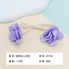 Acessórios de Vestuário Laço Camélia Patch de Tecido Flor Fofa Corsage Decoração DIY Decorativo Flor Dupla Cabeça Botão de Flor Acessórios
