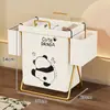 Cesta de Lavandería Plegable de Alta Calidad con Tapa, Cesto para Ropa Sucia para Almacenamiento en el Dormitorio, Cesta de Almacenamiento de Ropa para Restaurantes de Hot Pot, Cesta de Lavandería de Cabecera