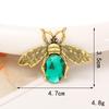 Accesorios creativos de joyería de abeja con gemas de aleación para bricolaje, accesorios para zapatos con agujeros, carcasa para teléfono móvil, material de taladro manual de belleza