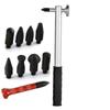 Kit de Martelos para Reparo de Amassados em Carroceria, Martelo para Chapas Metálicas, Martelo de Liga de Alumínio, Garantia de Qualidade Genuína, Ferramenta Manual PDR para Carros