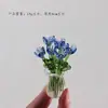 Flores de Vid en Miniatura, Flores Artificiales Hechas a Mano de Vid de Zibo, Decoraciones para Ramo del Día de la Madre, Adornos para Escritorio de Oficina