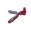 Soporte de cabeza plegable de aleación de aluminio, almacenamiento conveniente, diadema de bocina, polea, soporte de cabeza para caña de pescar, cabeza frontal competitiva para colgar