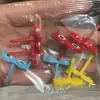 Venda Quente Transfronteiriça Garfo de Frutas Formiga Mexendo Garfo Criativo para Lanches Plástico Formiga Festa Garfo para Bolo de Frutas 12 Peças
