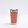 Cross-Border American 304 copo de vácuo de aço inoxidável copo de cerveja a vácuo de camada dupla com abridor de garrafas Copa de carro de 20oz em estoque