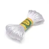20 metros/2.5mm color de corbata china 5 hilos al por mayor alambre de cuerda tejido a mano para joyería DIY