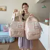Mochila estilo japonés de chica dulce coreana, nueva colección temporada escolar, mochila de gran capacidad para estudiantes de primaria y secundaria, estilo universitario, para niñas
