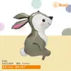 Globos de Papel de Aluminio con Forma de Animales de Dibujos Animados Jirafa Mono para Fiesta Transfronteriza Decoración de Ambiente para Escena Accesorios Venta al por Mayor