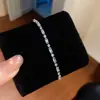 ¡Estrella Brillante! Pulsera de Tirar Cuadrada Redonda de Circonita Estilo Coreano Estilo ins Anillo de Mano Sentido de Diseño de Nicho Joyería de Mano