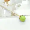 Pin de pelo de fruta naranja de moda personalizado para mujer, pin de updo lindo de moda, accesorios para el cabello versátiles de alta calidad, para peinados diarios
