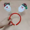 Regalos pequeños de Navidad para niños al por mayor nueva diadema de Papá Noel Día de Año Nuevo premios de jardín de infantes para enviar a los niños regalos