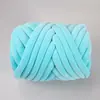 Hilo de Terciopelo Islandés Transfronterizo Núcleo Ohhio Hilo de Algodón Retorcido DIY Hilo para Manta Tejida a Mano Lavable a Máquina Hilo de Tejido Extra Grueso