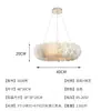 Luminária de Teto Nuvem para Quarto de Criança Quarto, Estilo Nórdico, Tendência Ins, Design Simples de Pena, Aconchegante e Único, Lustre Moderno de Luxo Leve