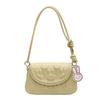 Design de Nicho Bolsa Pequena Simples Feminina 2023 Nova Cor Contrastante Coelho de Desenho Animado Bolsa Quadrada Pequena Moda Versátil Bolsa de Ombro