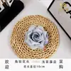 Cabeza de Flor de Rosa Artificial, Cabeza de Rosa de Flor Artificial, Decoración de Hogar de Alta Gama, Diseño de Escena de Hotel, Uso en Bodas