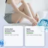 Oceaura Creme para Cuidados com as Pernas Cuidado e Hidratação da Pele das Pernas Xadrez Cuidado Diário com Massagem Aplicação Creme