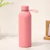 Copo isolado de aço inoxidável 304, boca pequena estilo americano, para uso externo, copo de água para esportes ao ar livre de grande capacidade, copo de água fria
