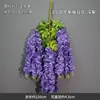 Enredadera Artificial de Flor de Glicinia para Techo Violeta, Cadena Floral Decorativa para Bodas, Enredadera de Planta Densa