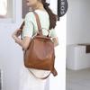 Mochila Feminina Casual Bolsa Feminina 2022 Nova Bolsa de Couro PU Moda Coreana Mini Bolsa de Ombro