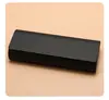 Estojo de Couro Japonês Feito à Mão para Óculos no Atacado em Estoque, Estilo Vintage, Resistente à Pressão, para Miopia, Óptico e Presbiopia, Caixa de Armazenamento com Tampa Flip-Top, Personalizável com Texto