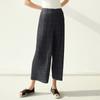 Pantalones Cortos Plisados Miyake Verano 2026 Corte Ajustado Holgado Versátil Adelgazantes Casuales de Pierna Recta Estilo Casual Japonés y Coreano