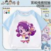 Nuevo Modelo 2026 de Ropa Maravillosa y Linda para Niños, Camisetas de Verano Finas para Niñas de Manga Corta Raglán, Tops para Niños Talla Mediana y Grande, de Media Manga