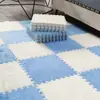 Alfombrillas de Suelo de Color Sólido Empalmadas al por Mayor, Alfombras Modernas Simples de Cobertura Total para Sala de Estar, Alfombrillas de Suelo Domésticas Antideslizantes de Fácil Cuidado Transfronterizas