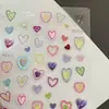 Chamada para o Amor~ Festival de Música de Concerto Coração de Dopamina Cola em Gel Decoração Facial Maquiagem de Menina Fofa