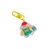 Pingente de Urso Japonês Fofo de Amor Pingente de Joia para Mochila Escolar Pingente de Chaveiro Dupla Face Tendência Ins para Meninas