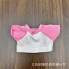 Muñeca linda, atuendo de manga corta a rayas de 10 cm, ropa de muñeca, accesorios para muñecas, disfraz de 17 cm, accesorios pequeños, gato KT, venta al por mayor