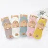 Calcetines de Malla Fina de Verano para Mujer con Cristal Invisibles Transpirables Color Sólido Macarrón Silicona Antideslizantes Talón Antideslizante Calcetines para Mujer