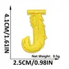 Mil Victorias Pluma Amarilla Letra Número Bordado Parche de Tela Adhesivo Termofusible Ropa Zapatos Sombreros Accesorios Parche Decorativo Termoadhesivo