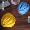 Alfombra tejida a mano de algodón islandés súper grueso con lana, bolsa de bricolaje, almohada nido para gato, bola de cama de circunferencia súper gruesa