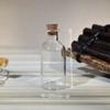 Botella dispensadora de corcho pequeña con tapa antipolvo para cocina, ideal para hacer tú mismo, creativa, para colgar en el árbol de los deseos, fabricantes de botellas de cristal en miniatura.