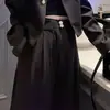Conjunto de Traje Casual Estilo Chino para Mujer Moda Otoño Temperamento Elegante Chaqueta Estilo Chino Pantalones Rectos de Pierna Ancha Conjunto de Dos Piezas Color Sólido