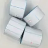 Papel térmico a prueba de tres elementos, etiqueta autoadhesiva, papel de impresión, papel de código de barras impermeable, a prueba de aceite y a prueba de rayones, rollo de etiqueta de envío electrónico