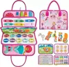 Tablero de Aprendizaje de Fieltro Nuevo Transfronterizo Cpc Ce Niños Educación Temprana Juguetes Educativos Montessori Entrenamiento Versión Ocupada de Fieltro