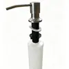 Dispensador de Sabão para Torneira de Banheiro Doméstico Longan F25-1, Dispensador de Sabão para Pia de Aço Inoxidável para Produção de Pia de Cozinha