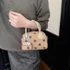 Bolso Bandolera Nuevo de Comercio Exterior de Lunares Estilo Ins Versión Coreana Bolso de Mano Sencillo Diseño de Nicho Bolso de Hombro con Textura PU