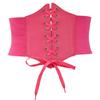 Cinturón de encaje con remaches de plástico para mujer, ultra ancho, moda coreana, sello de cintura de palacio, cinturón ancho decorativo para damas, fabricantes en stock
