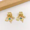 Pingente Coração Quadrado Zircônia Microcravejada Acessórios para Joias DIY Design de Nicho Doce e Cool Estilo Ins Acessórios de Alta Qualidade