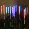 Luzes de Chão Solares de Bastão Bolha para Exterior, Pátio, Bastão Acrílico à Prova d'Água, Luzes de Vime, Luzes de Atmosfera para Paisagismo de Jardim
