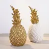 Luz Decorativa de Piña Tridimensional Transfronteriza Lujo Hogareño Sala de Estar Entrada Sala de Muestras Decoración Suave Decoración de Piña Dorada Nórdica