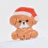 Presilha de Cabelo Desenho Animado em Acrílico, Presilha Criativa de Animal Fofo para Feriados, Acessório de Natal Pequeno, Presilha de Tubarão para Penteado Meio Preso