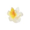 Pinza para el Cabello de Plumeria Colorida Transfronteriza Nueva Pinza de Agarre Degradada Pinza para el Cabello de Pétalos de Flor de Gama Alta Accesorios para el Cabello Pinza de Tiburón para Mujeres