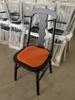Cadeira de Jantar Estilo Medieval Retrô Francês Madeira Maciça, Cadeira com Encosto para Uso Doméstico, Banco, Cadeira de Lazer Doméstico Americana Mediterrânea