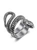 Anillo de Acero Inoxidable para Hombre con Forma de Serpiente en Stock, Artículo de Moda con Diseño Único, Anillo de Serpiente Joyería para Hombres