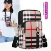 Bolsa para Celular de Tela Grande Bolsa Transversal Feminina Mini Bolsa Pequena Primavera e Verão Embalagem Bolsa para Celular Bolsa de Tecido com Alça Carteira de Moedas Portátil