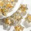 Estrella de Nácar Ding Yi Luna Fría Resina Galvanizada Resina Coreana Cuentas con Agujero Pasante Cuentas Sueltas Cadena para Teléfono DIY Accesorios para Bolígrafo