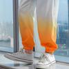Pantalones Casuales de Moda con Degradado para Niño Verano Nuevo Pantalones Deportivos de Secado Rápido de Seda de Hielo para Niños Pantalones Sueltos Anti-Mosquitos para Niño
